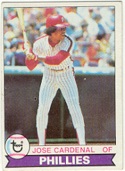 1979 Topps Baseball Cards      317     Jose Cardenal